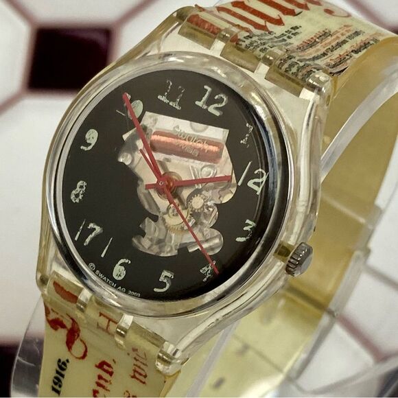 Swatch Accessories - Vintage 2003 Swatch Cabaret Voltaire Swiss Made Watch